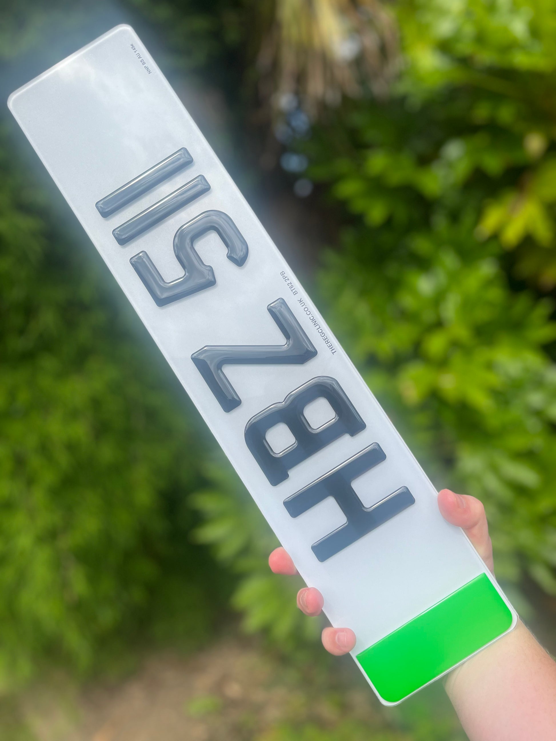 EV Number Plates