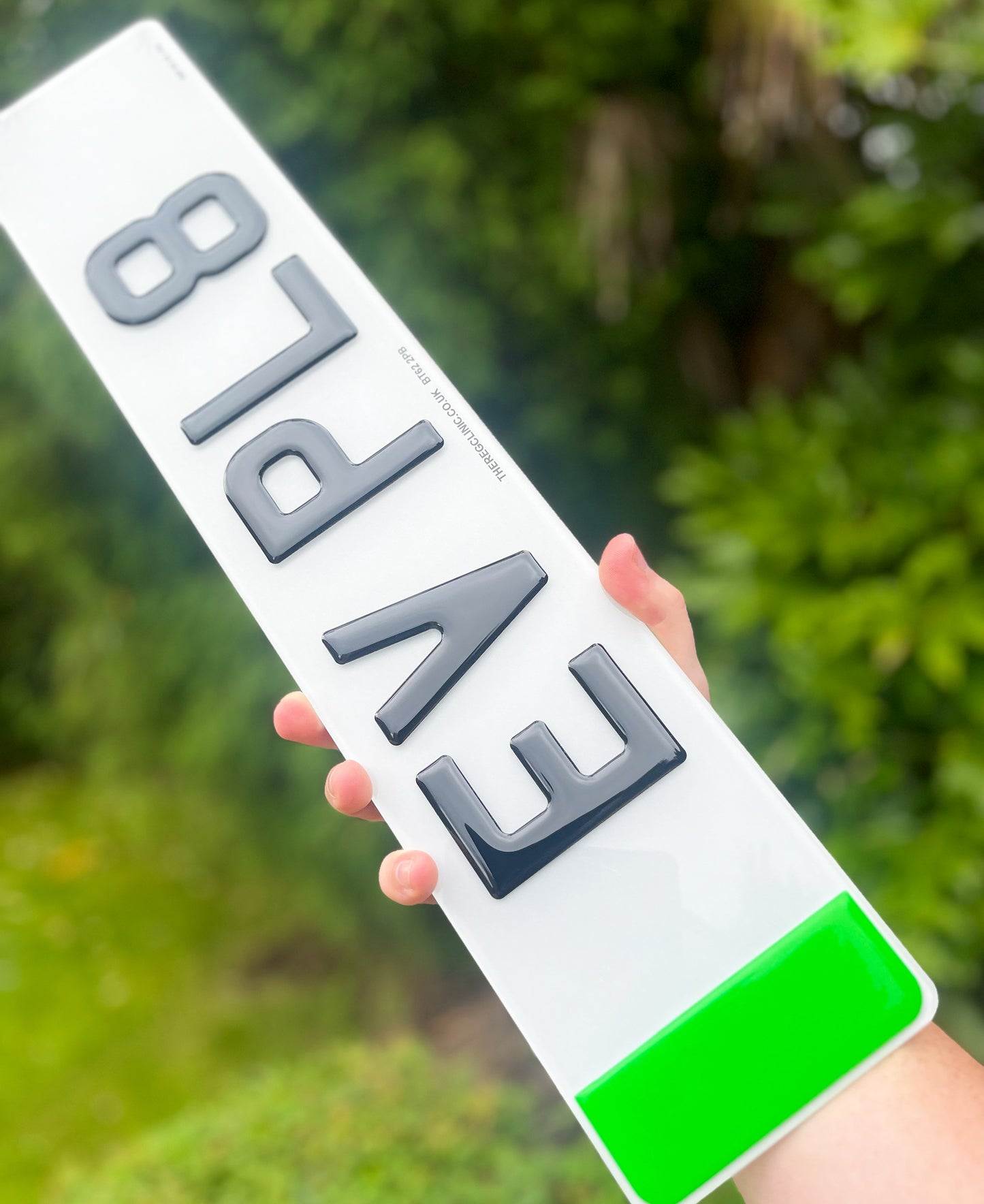 EV Number Plates