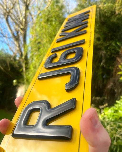 4d gel number plates