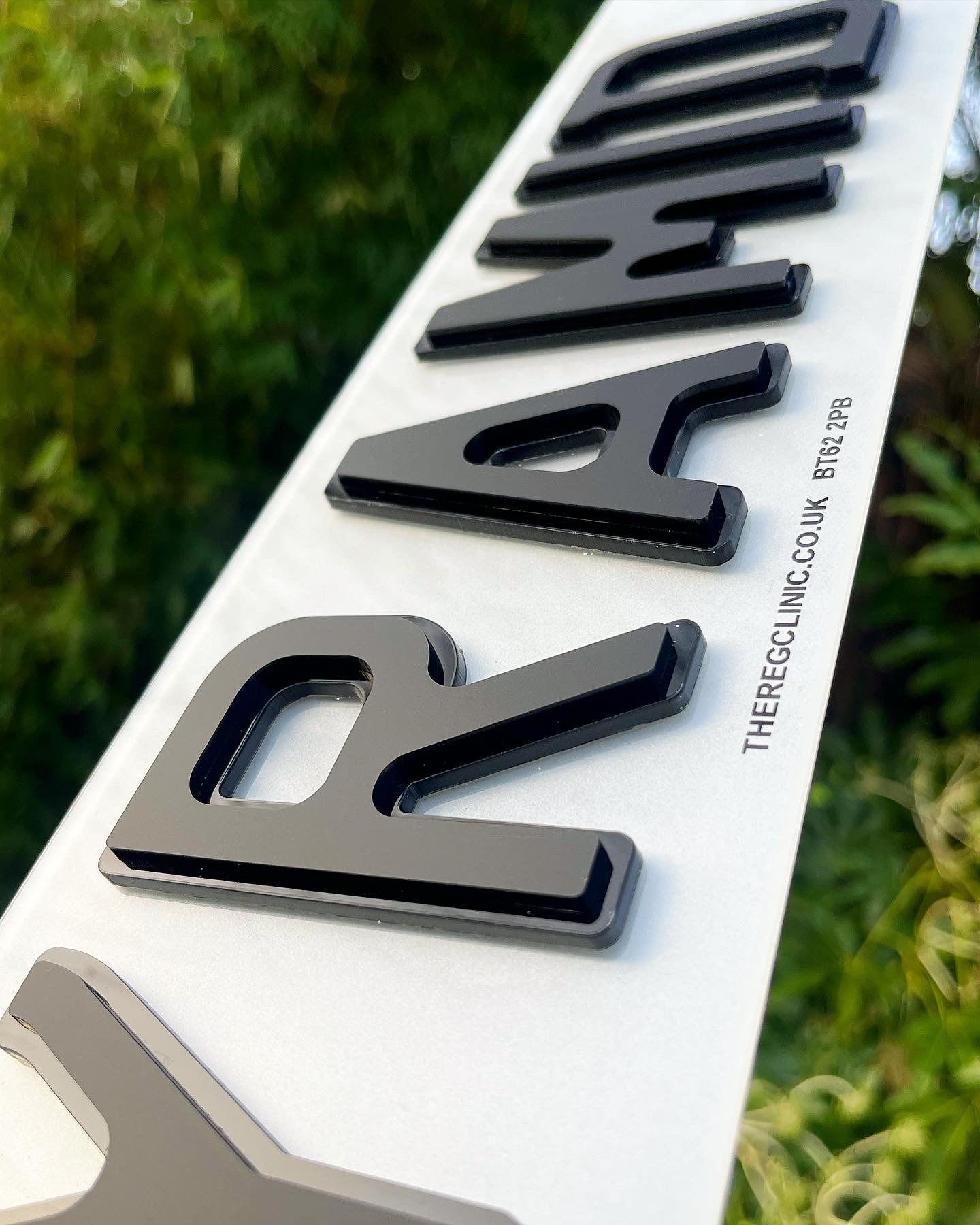 Pyramid Number Plates (set)