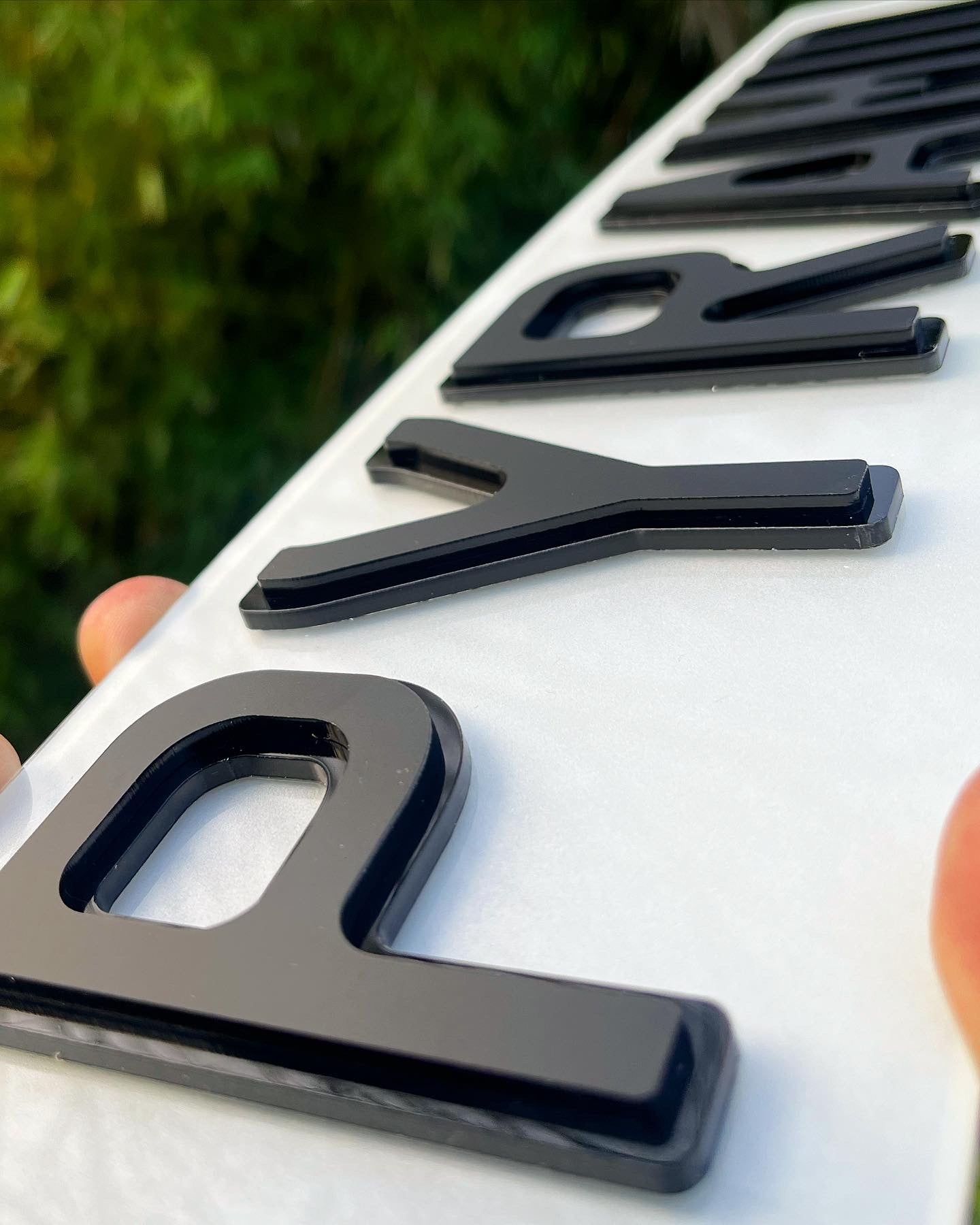 Pyramid Number Plates (set)