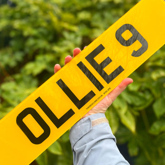 Novelty Name Number Plates